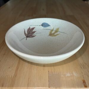 Franciscan Pottery Autumn Leaves Leaf 5" Bowl Dessert Berry